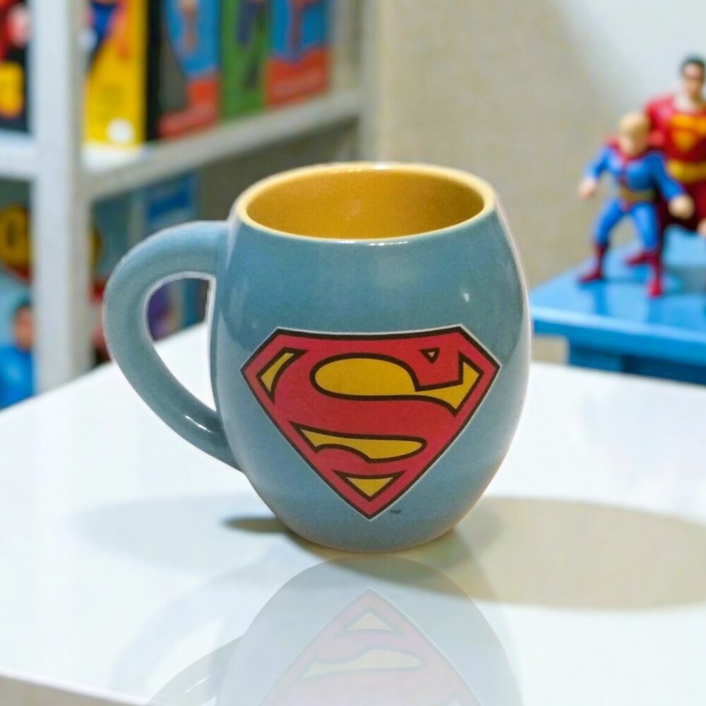 Superman Mug-DC Comics18oz Ceramic Coffee/Tea Mug-Blue/Red/Yellow